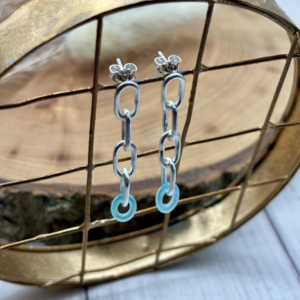 Ohrstecker silber - Achat paraiba