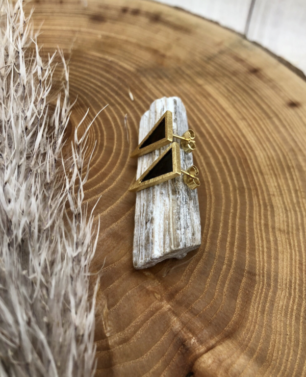Ohrstecker silber - Dreieck – Bild 6