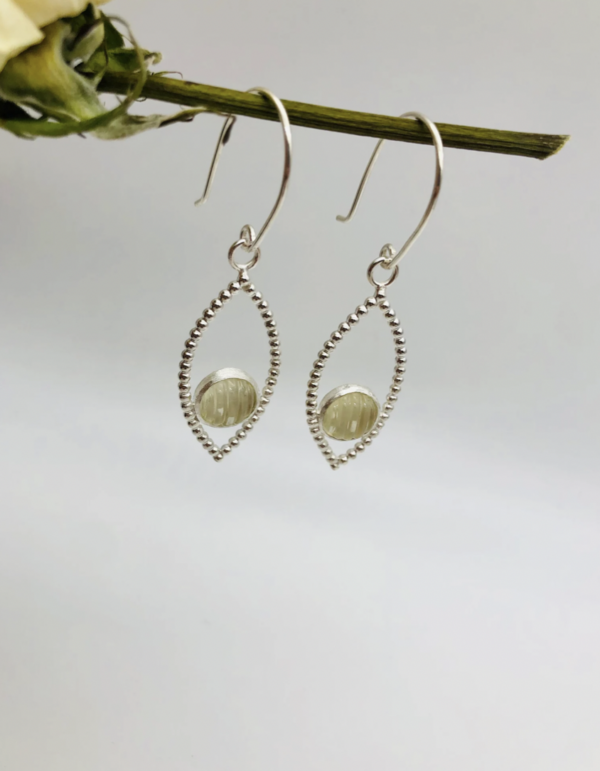 Ohrhaken silber - Citrin – Bild 7