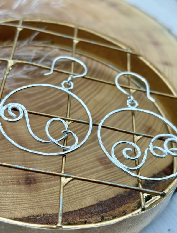 Ohrhaken silber - Boho – Bild 7