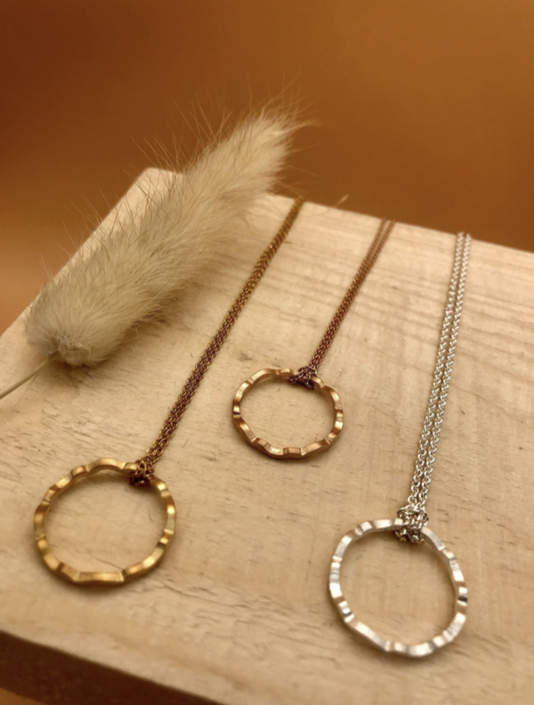 Kette mit Anhänger - Ring – Bild 5