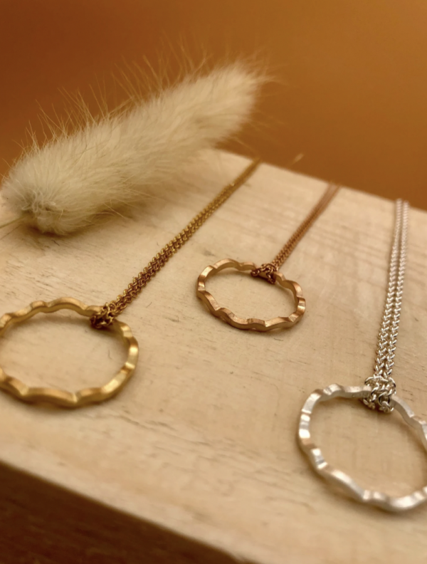 Kette mit Anhänger - Ring – Bild 6
