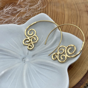 Creole silber - Bohemian gold plattiert