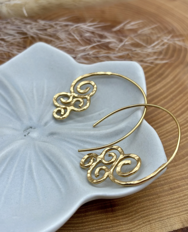 Creole silber - Bohemian gold plattiert – Bild 5