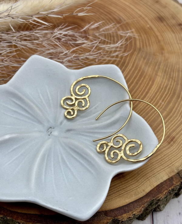 Creole silber - Bohemian gold plattiert – Bild 6