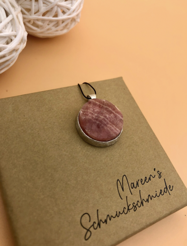 Kettenanhänger - Rhodochrosit – Bild 3