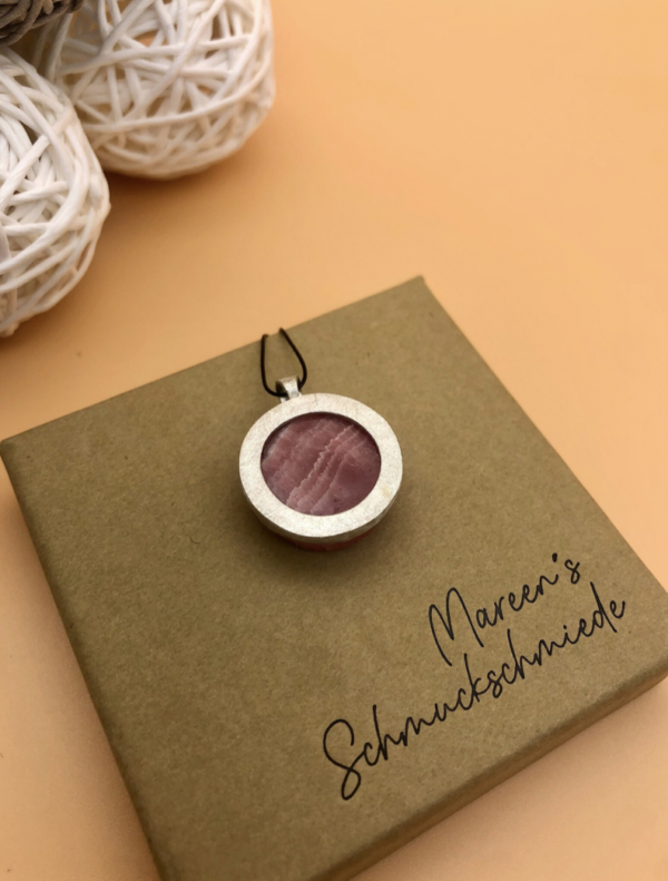 Kettenanhänger - Rhodochrosit – Bild 4