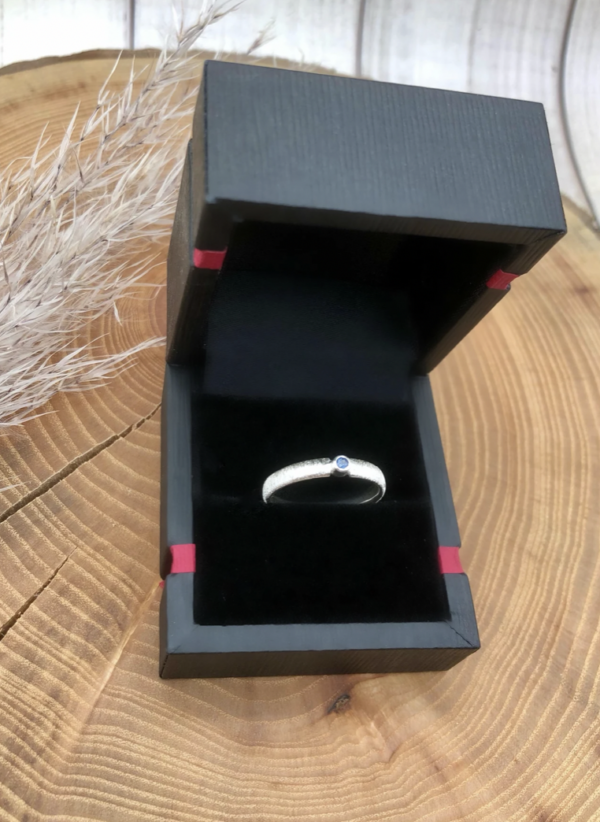 Verlobungsring Saphir