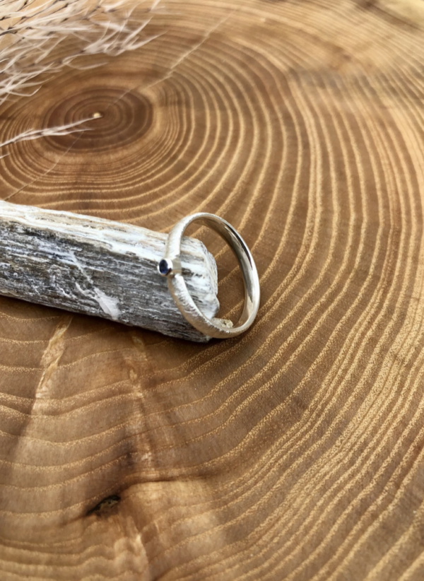 Verlobungsring Saphir – Bild 3