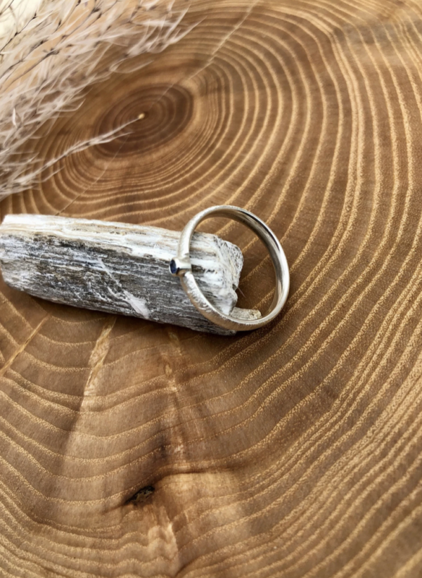 Verlobungsring Saphir – Bild 4