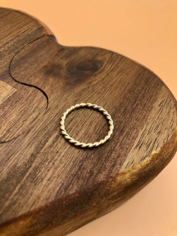 Ring gold - Kordel – Bild 3