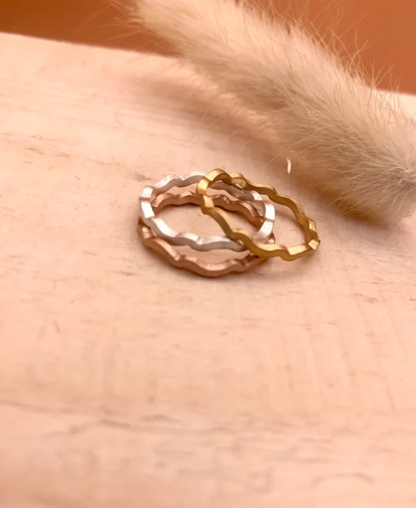 Ring - silber-rosegold-gold – Bild 5