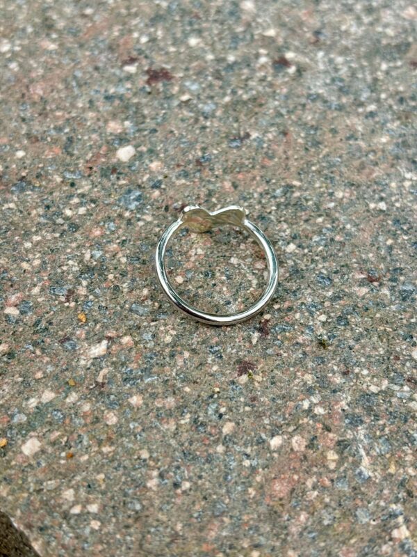 Ring silber -  eismatt – Bild 4