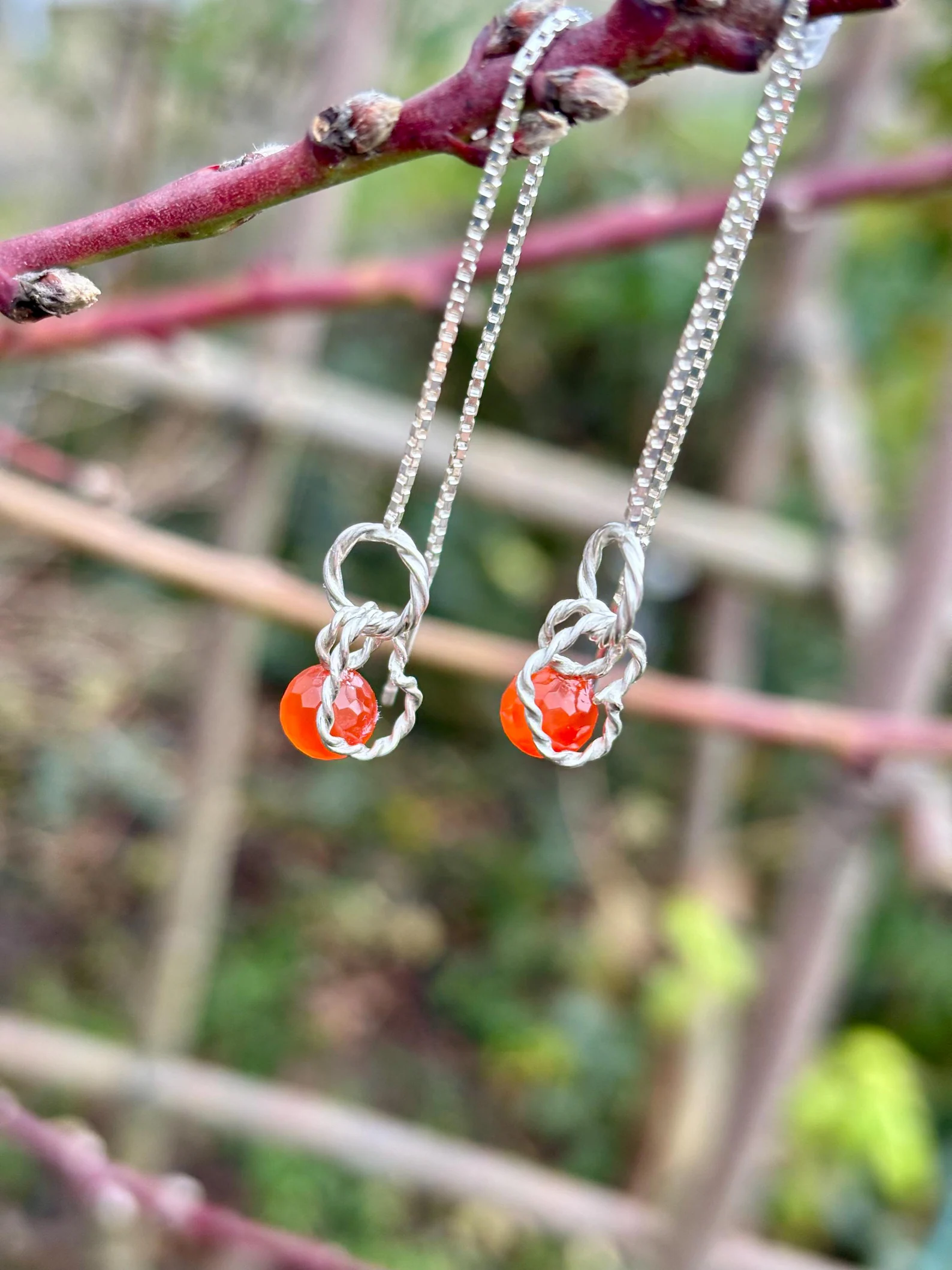 Einfädler - Herz Karneol – Bild 5