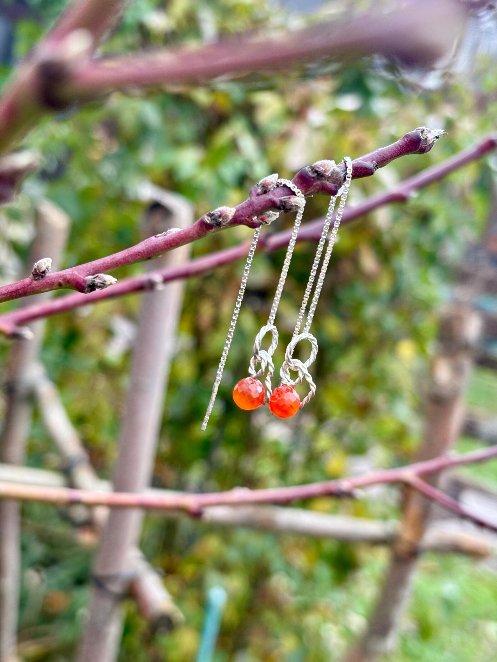 Einfädler - Herz Karneol – Bild 7