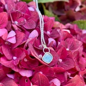 Kette mit Anhänger - silber Kyanite
